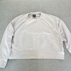 Nike cropped sweater